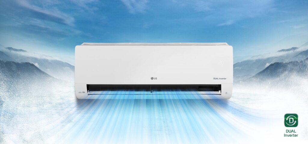 máy lạnh lg 1hp IFC09M1 làm lạnh nhanh